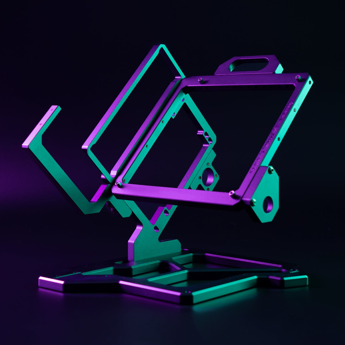 A45 Open Frame ITX Case – Minimal 10mm Aluminum SFF Chassis