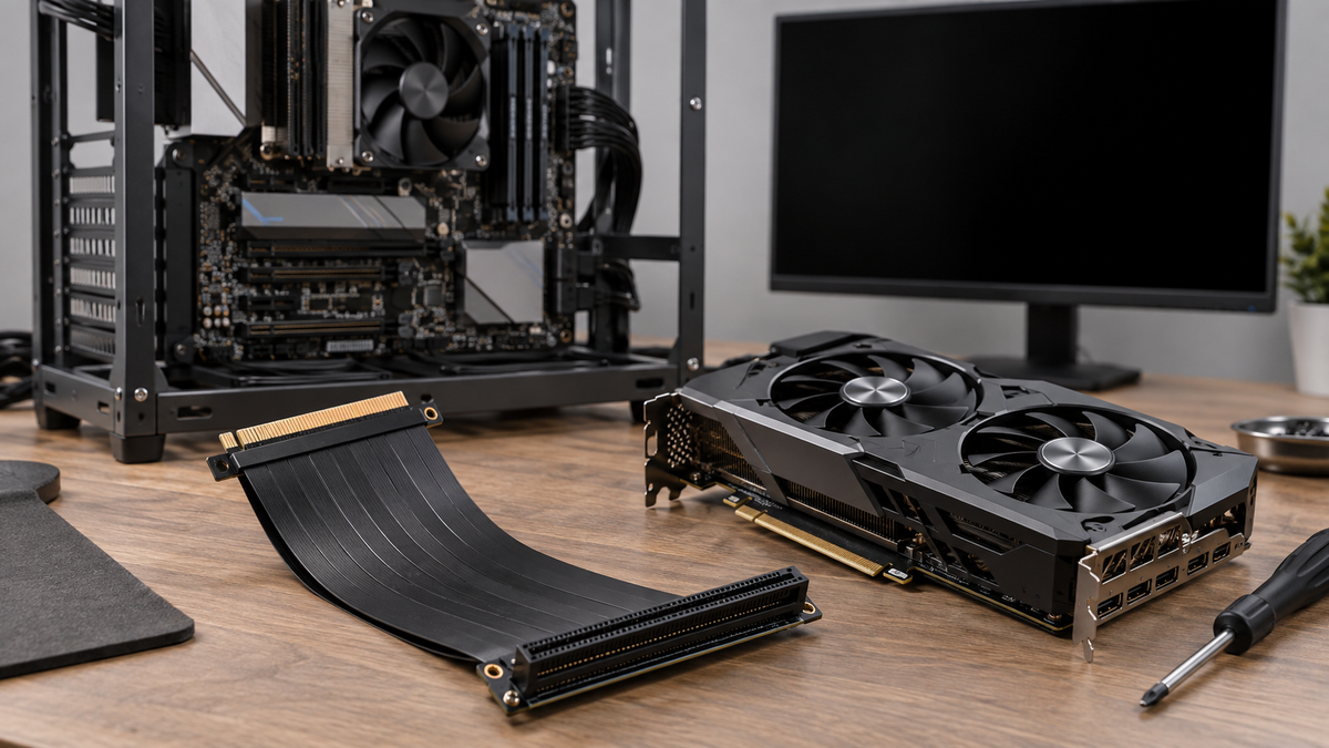 PCIe Riser Cable Black Screen? A Step-by-Step Troubleshooting Guide