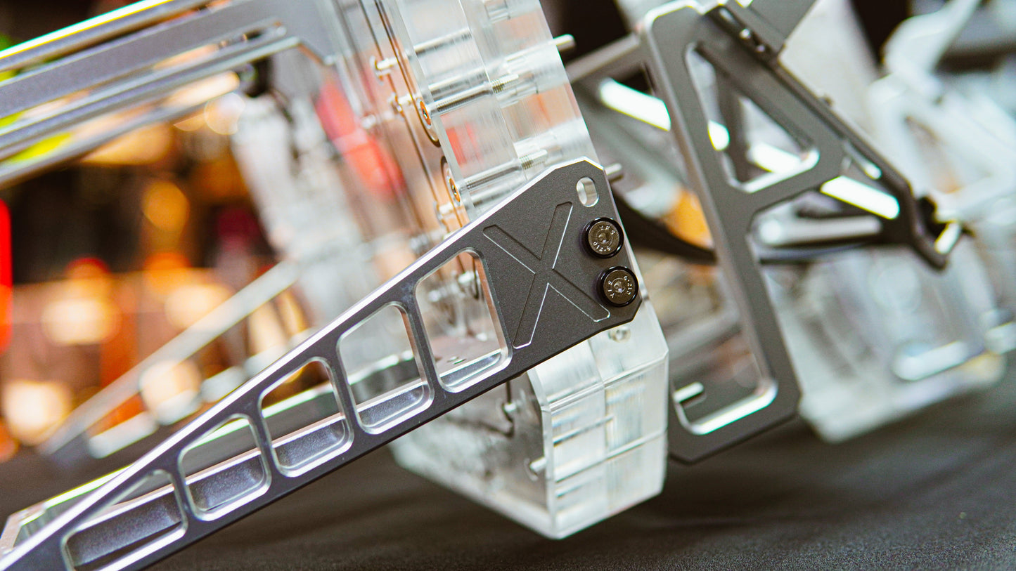 Monster X  Open Air Liquid Cooling Distro Case for ITX,MATX,ATX Motherboards