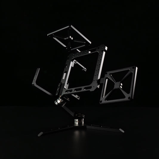 Monster Studio B30デュアル軸回転オープンフレームMini ITXケース