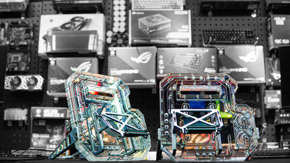 Monster X  Open Air Liquid Cooling Distro Case for ITX,MATX,ATX Motherboards