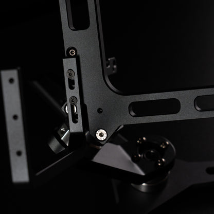 Monster Studio B30 Dual-Axis Rotating Open Frame Mini ITX Case