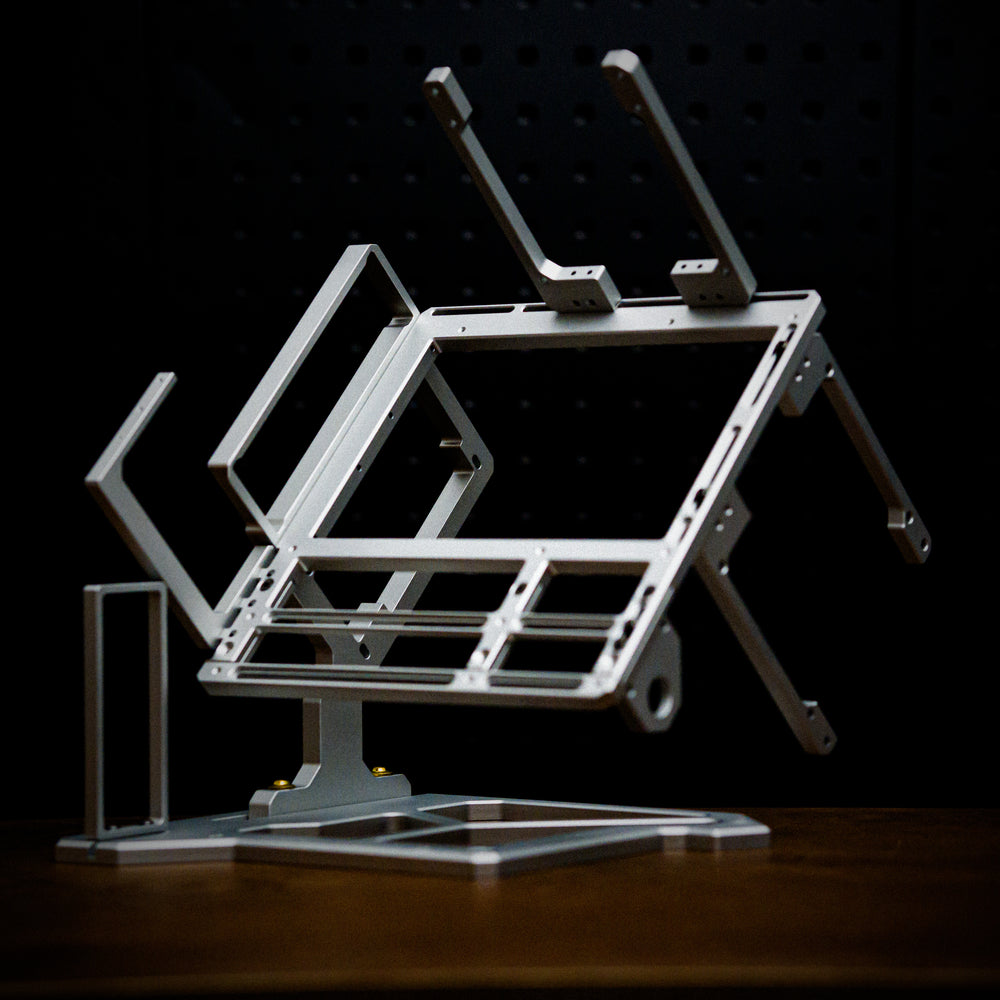 A45 MAX Open Frame ATX / E-ATX Aluminum PC Case