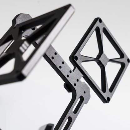 Monster Studio B30 Dual-Axis Rotating Open Frame Mini ITX Case